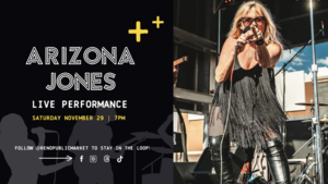 Arizona Jones LIVE at Reno Public Market