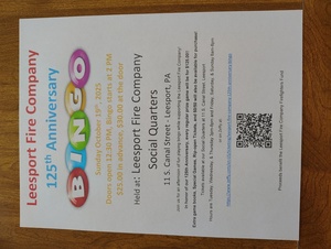 125th Anniversary Bingo