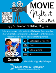 Movie Nights at City Park: Coco