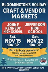 It’s another holiday hang out craft fair!