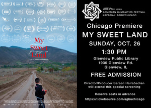 War through a child's eyes: FREE Chicago Premiere screening of MY SWEET LAND 10/26 1:30PM