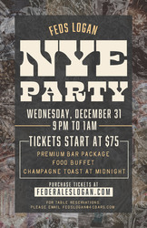 New Year's Eve Party at Federales in Logan Square (NYE 2026)