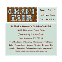 Craft Fair - St. Mark Women's Guild