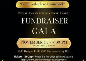 From Setback to Comeback Fundraiser Gala