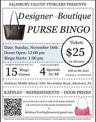 Designer and Boutique Purse Bingo