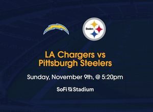LA Chargers vs Pittsburgh Steelers Tickets Nov 9