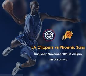 LA Clippers vs Phoenix Suns Tickets Nov 8