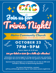 Trivia Night Benefiting Christian Activity Center