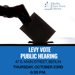Berlin Library Ballot Info Session