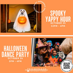 PROMENADE AT COCONUT CREEK TO HOST ‘SPOOKY YAPPY HOUR’