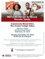 The Center for Lehigh Valley Community Blood Drive