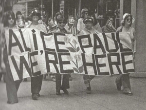 Deeds Not Words, Presenting Suffragist Alice Paul