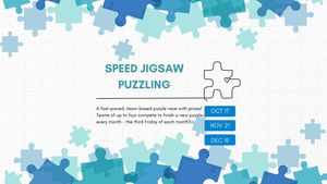 Speed Jigsaw Puzzling