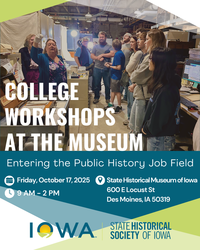College Workshops at the Museum: Entering the Public History Job Field