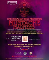 10th Annual SDFD Mustache Madness: In Support of Firefighter Aid
