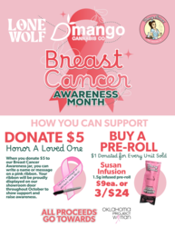 Blazy Susan Hosting Breast Cancer Awareness Pop Up at Mango Cannabis