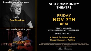 Ireland in Poetry and Song: A unique event created by Paul Muldoon and John Doyle.