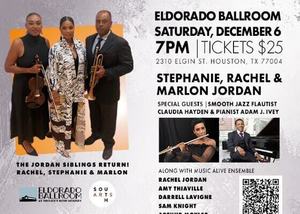 Jordan Family of Jazz Stephanie,Rachel,Marlon with Music Alive Ensemble