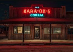 The Mystery Café presents - Showdown at the Kara-OK-e Corral