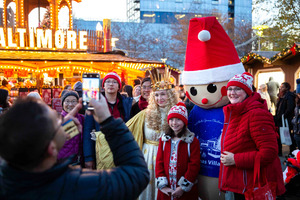 Christkind Ceremony & Pyramid Lighting at Christmas Village in Baltimore