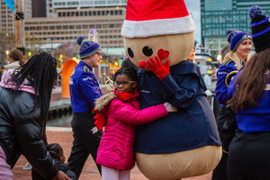 Family Weekend at Christmas Village in Baltimore