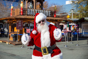 Santa at the Visitor Center