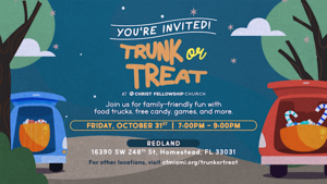 Christ Fellowship "Trunk or Treat"