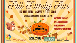 Costume Parade, Resource Fair, and Treats in Oak Park!
