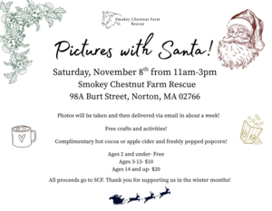 Pictures with Santa