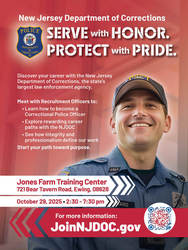 New Jersey Department of Corrections Recruitment Open House