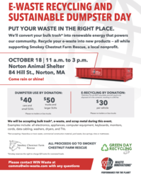 E-Waste Recycling and Sustainable Dumpster Day