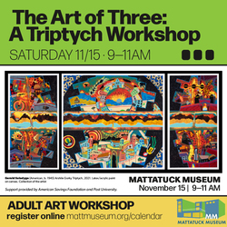 Adult Art Workshop: The Art of Three: A Triptych Workshop