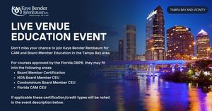 Light Breakfast with Condo & HOA Education | Elections for Community Associations