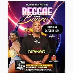Wild Hare Music presents: Reggae & Booze feat: Dj Ringo in the Club Level Thursday October 16th