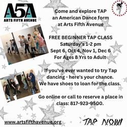 FREE BEGINNER TAP CLASS