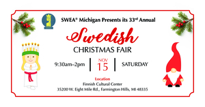 Swedish Christmas Fair Presented by SWEA Michigan