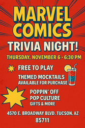 Trivia Night w/ Mocktails @ Poppin' Off