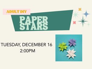 Adult DIY: Paper Star Folding