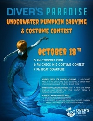 Underwater Pumpkin Carving & Costume Contest