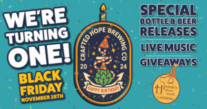 Crafted Hope Brewing 1st Anniversary!
