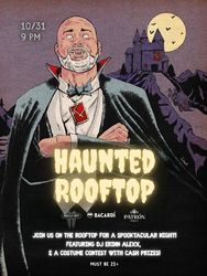 Haunted Rooftop Halloween Party