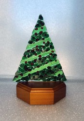 Christmas Tree Fused Glass Class