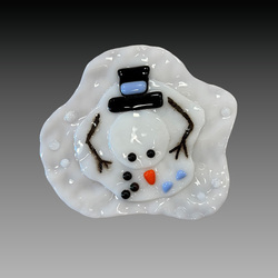 Florida Snowman Fused Glass Class
