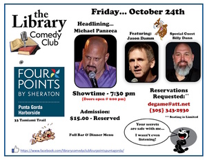 The Library Comedy Club Show