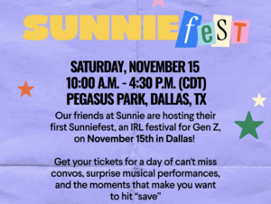 Reese Witherspoon’s Hello Sunshine Presents Sunniefest: An Immersive Festival for Gen Z Girls