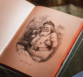 Saint Nicholas to Father Christmas to Santa Claus: The Artistic Evolution of a Christmas Icon