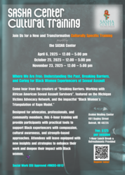 SASHA Center Cultural Training