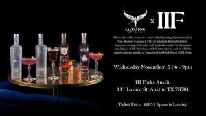 Salvation Spirits Cocktail Pairing Dinner at III Forks Austin