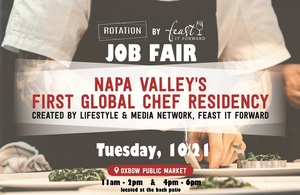Job Fair at Rotation by Feast it Forward, Napa