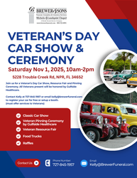 Veterans Day Car Show, Resource Fair and Pinning Ceremony